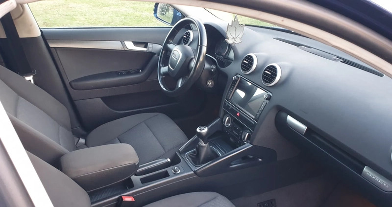 Audi A3 cena 31999 przebieg: 260569, rok produkcji 2010 z Piotrków Kujawski małe 781